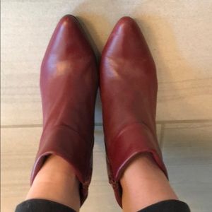 Baker’s pointy toe booties